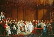 George Hayter The Marriage of Queen Victoria painting